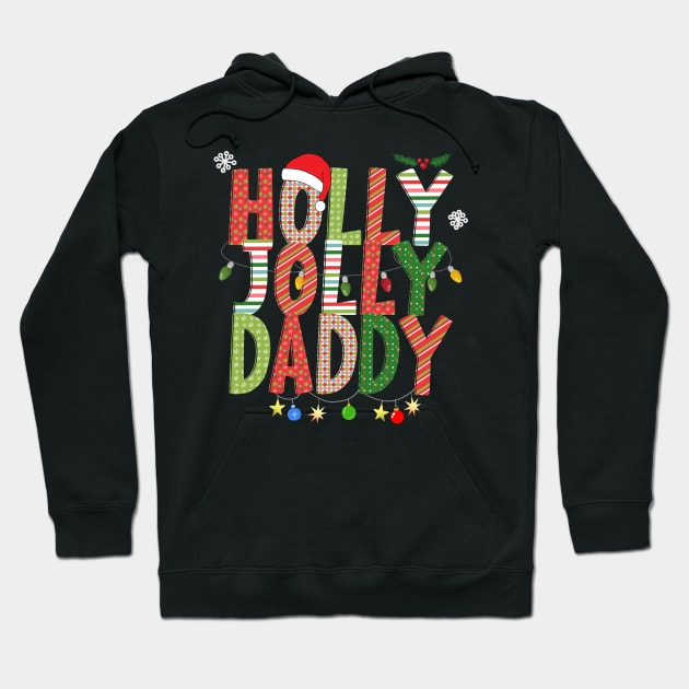 Holly Jolly Daddy Hoodie by Blended Designs